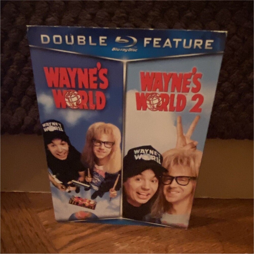 Wayne's World / Wayne's World 2 Blu-ray Myers Carvey- SLIPCASE ONLY- NO MOVIES